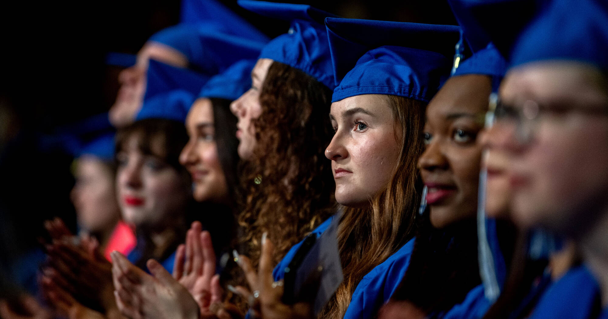 GVSU students at Fall 2025 commencement